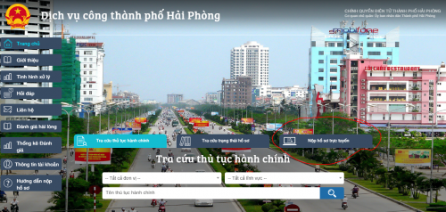 dịch vụ công thành phố hải phòng