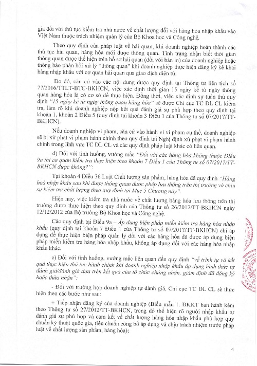 Hướng dẫn thực hiện thông tư 07-2017-bkhcn