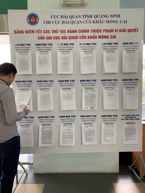 dịch vụ hải quan móng cái